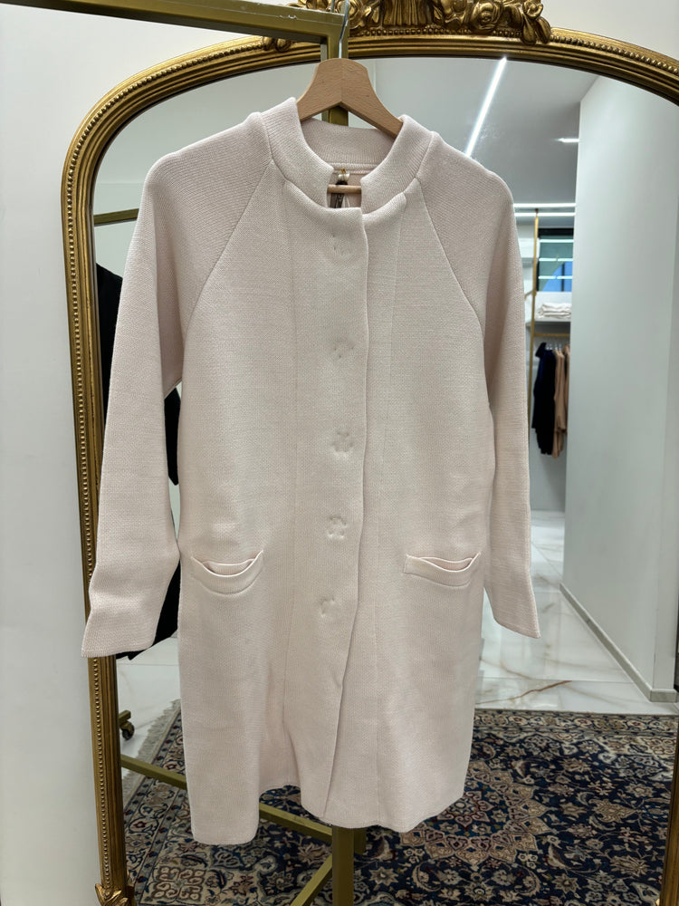 MARGARET - CAPPOTTO IN MAGLIA - GHIACCIO