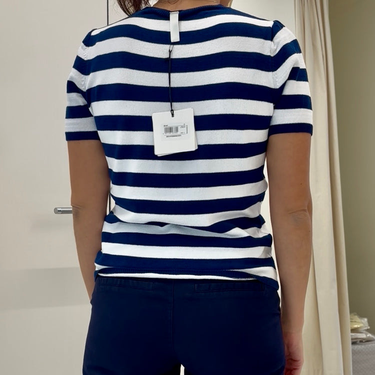 TENSIONE IN - MAGLIA RIGHE BLU