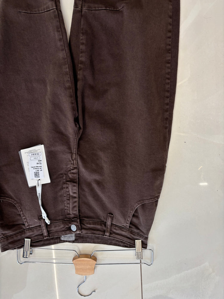 SUSY MIX - JEANS BAGGHY - CHOCO