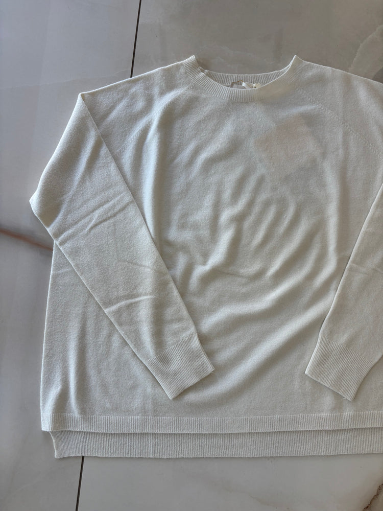 ANGELA DAVIS - MAGLIONCINO GIROCOLLO - GIULIA RI9PA12 - PANNA