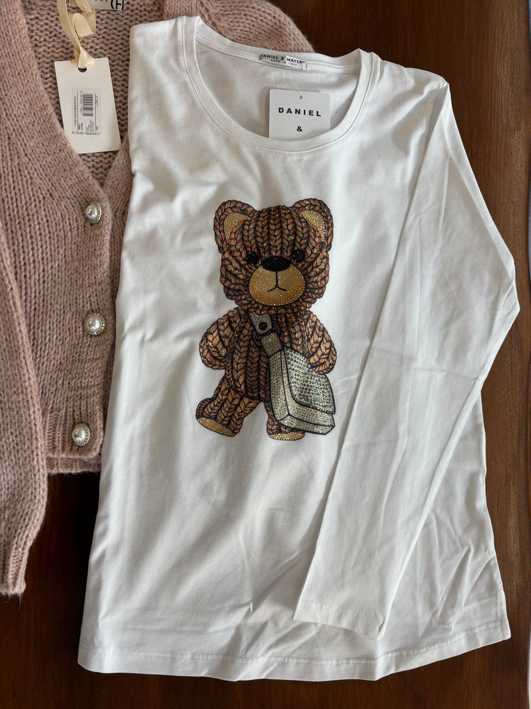 DANIEL & MAYER - MAGLIA MAN. LUNGHE - ORSETTO - BEIGE