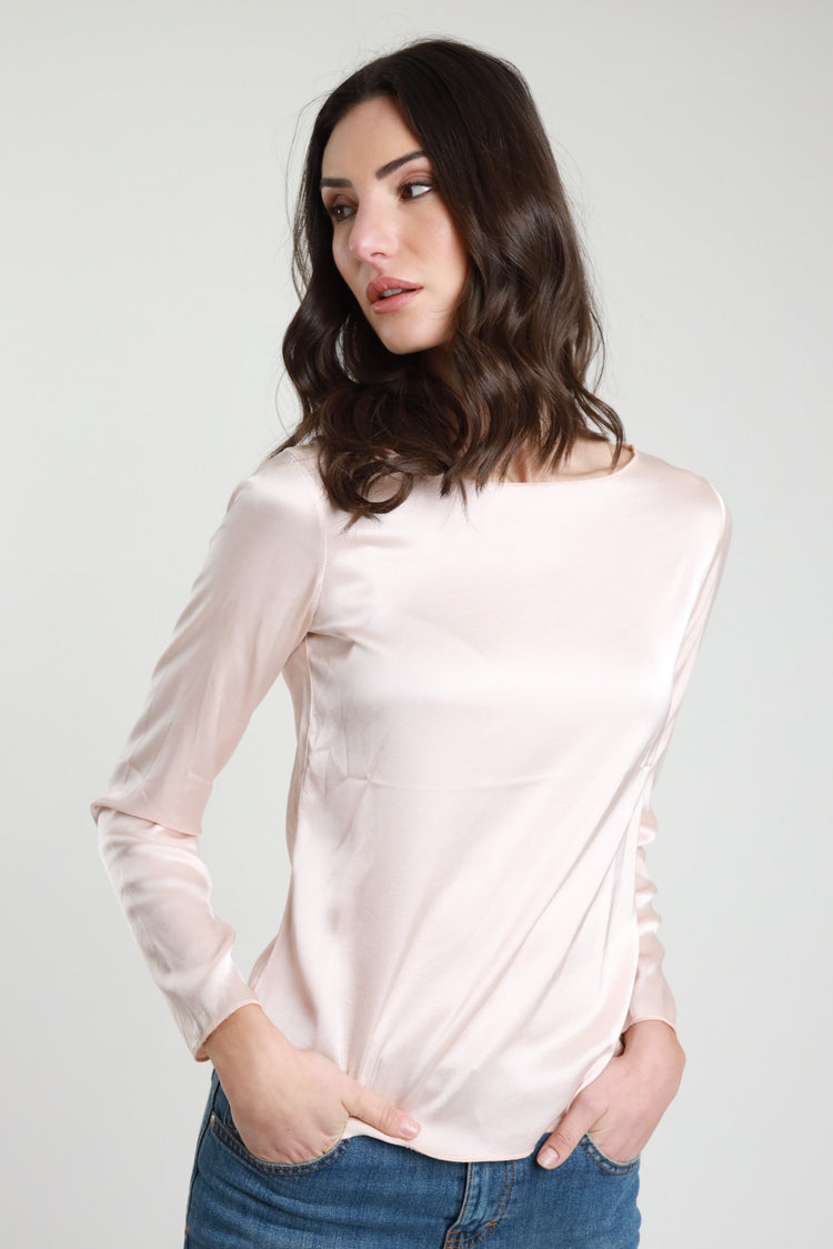 SUSY MIX - BLUSA BARCHETTA - ROSA CIPRIA