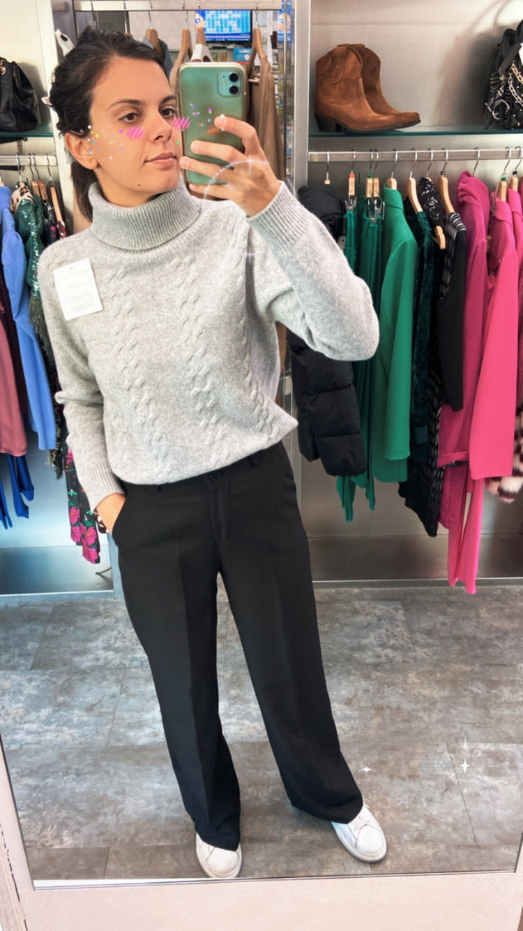 PANTALONE ELETTRA - NERO
