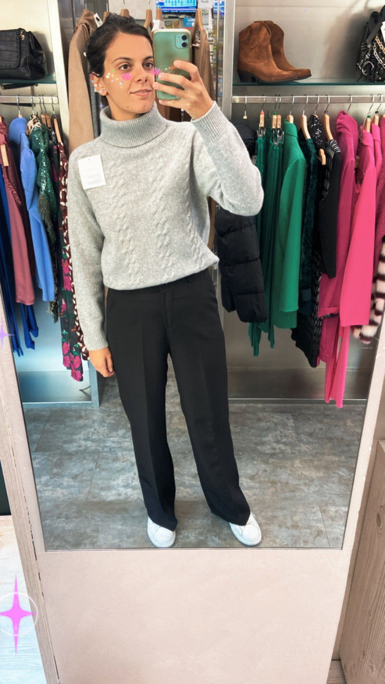 PANTALONE ELETTRA - NERO
