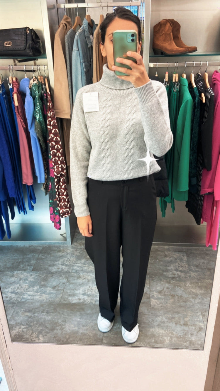 PANTALONE ELETTRA - NERO