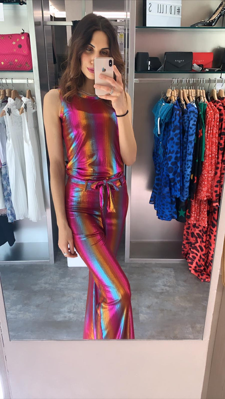 PANTALONE MULTICOLORE