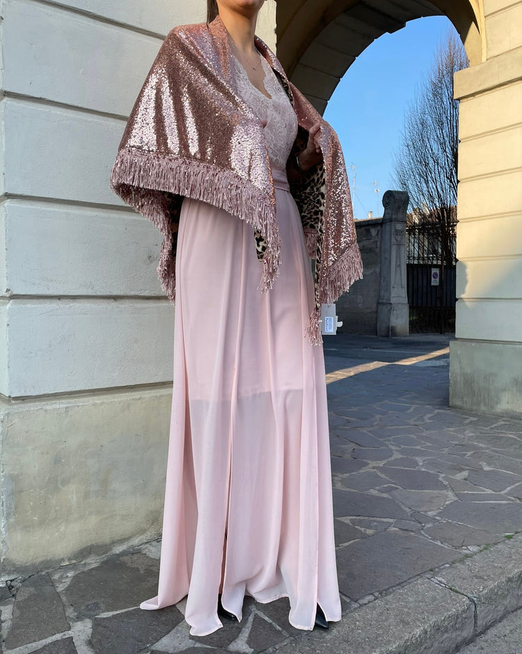 RINASCIMENTO - ABITO - ROSA CON PIZZO