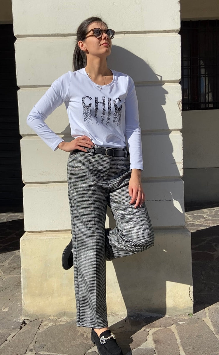MOTEL - PANTALONE SOFT - GRIGIO