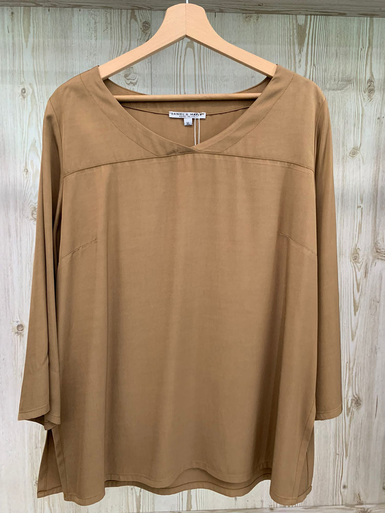 DANIEL & MAYER - MAGLIA AGATA - MARRONE