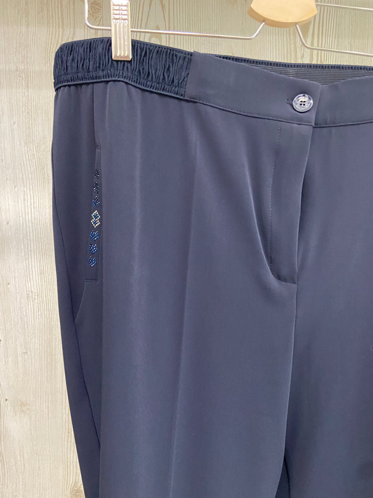 PANTALONE - BLU - CALIBRATO tg 53