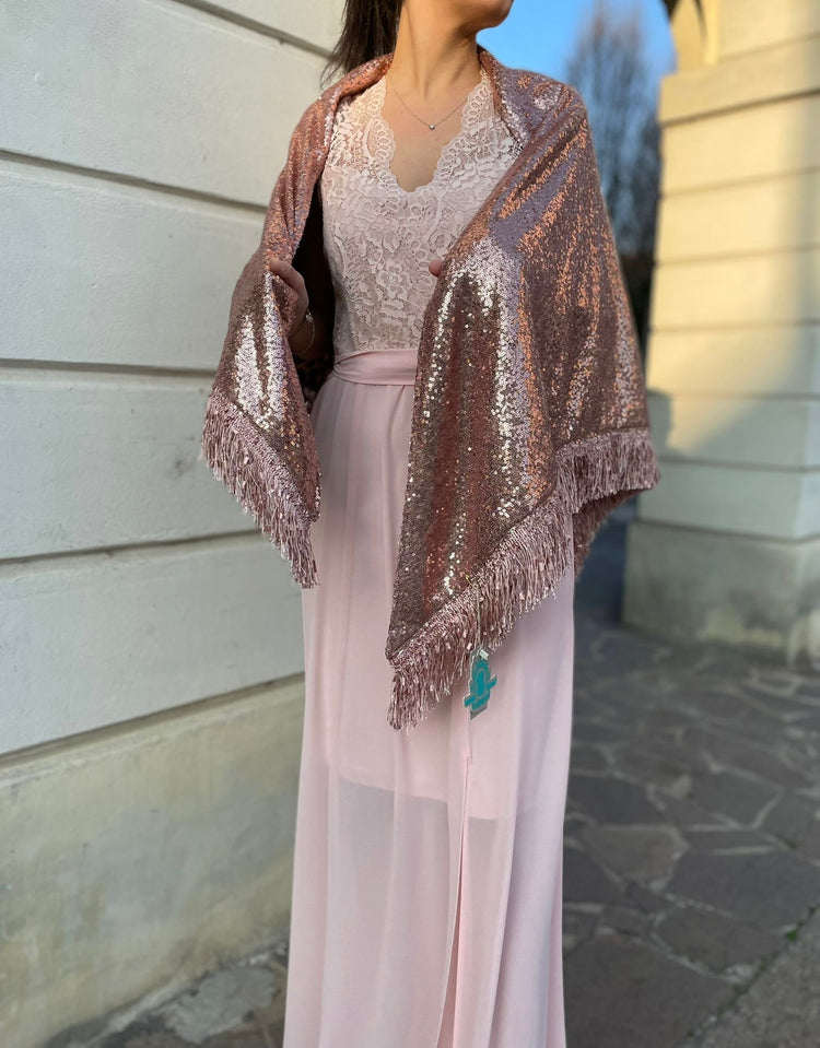 RINASCIMENTO - ABITO - ROSA CON PIZZO