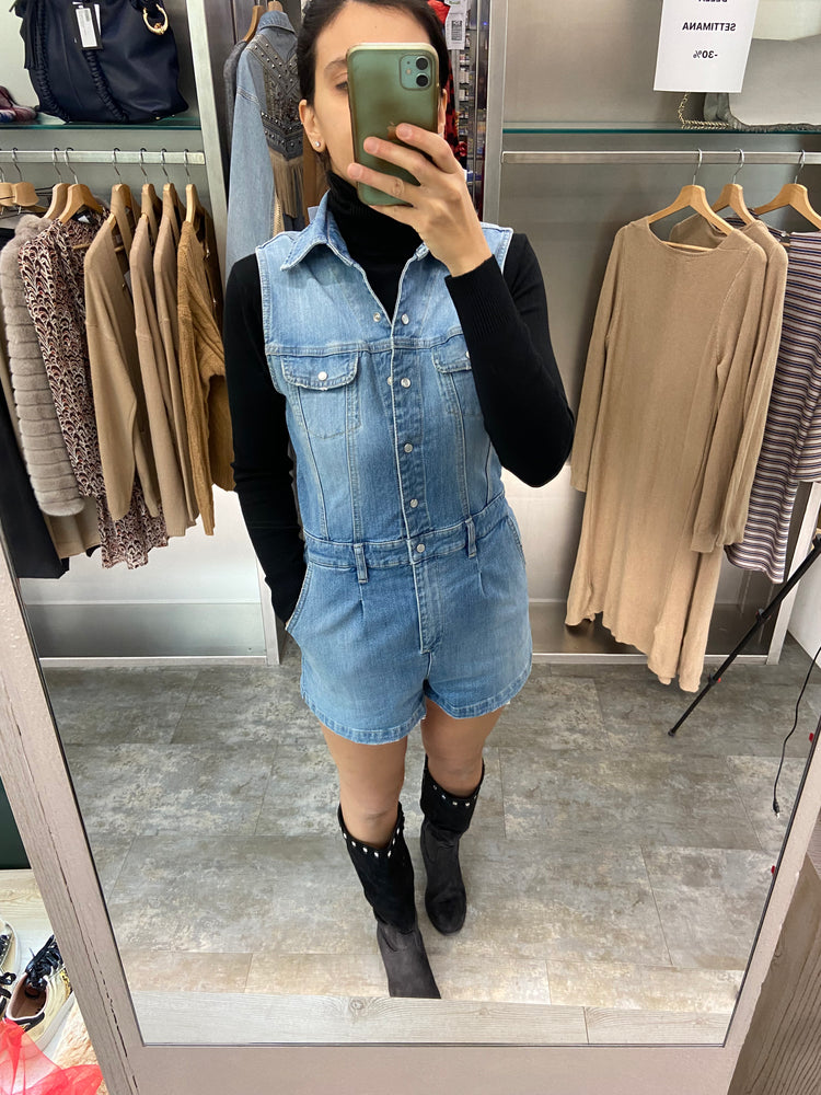 BERNA - SALOPETTE DI JEANS