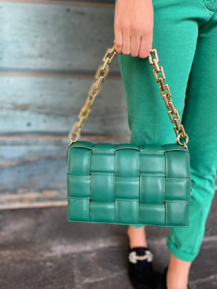 PANTALONE BASIC - VERDE SMERALDO