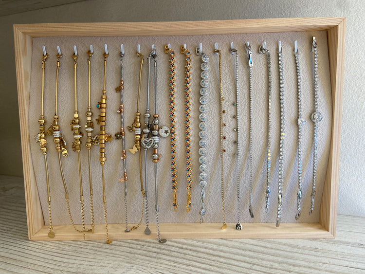 BRACCIALE - TENNIS ORO - STELLINE