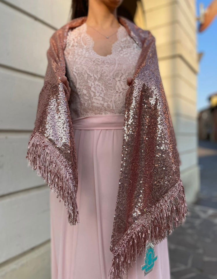 RINASCIMENTO - ABITO - ROSA CON PIZZO