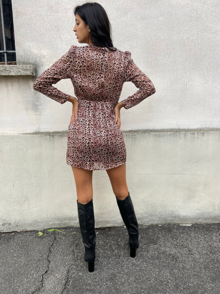 ANNA ROCK - ABITO CON CINTURA FINTA