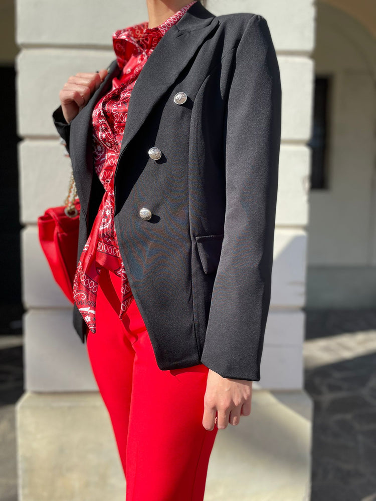 DANIEL & MAYER - PANTALONE BASICO - ROSSO