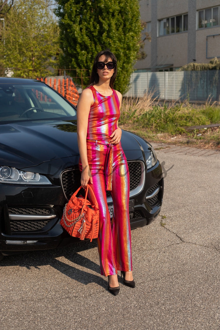 PANTALONE MULTICOLORE