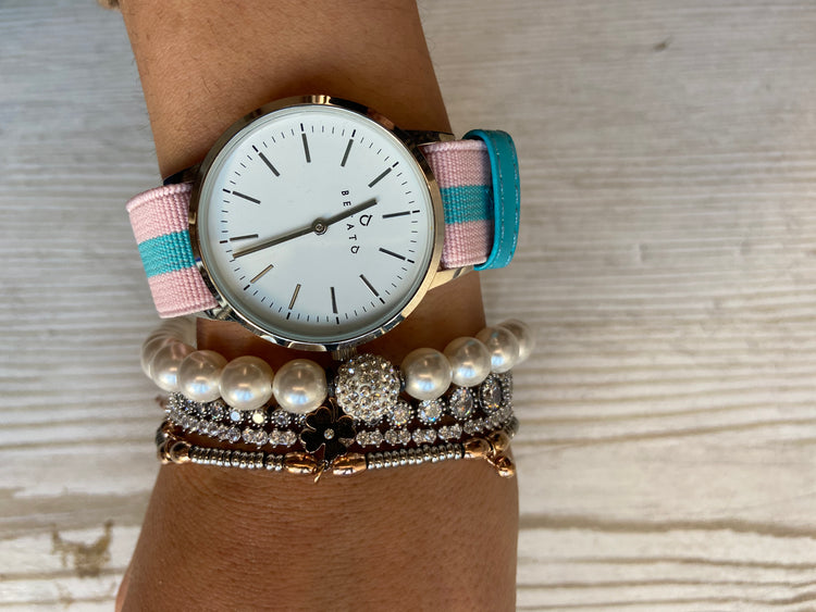 BRACCIALE - PERLE BIANCHE