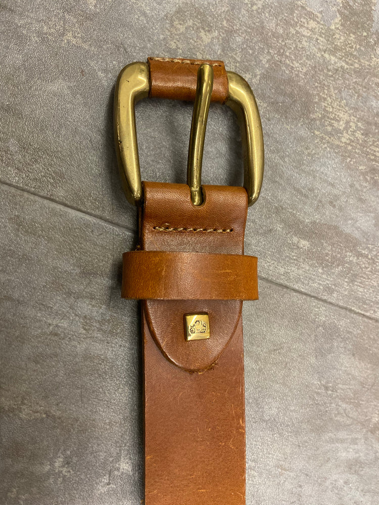 CINTURA LISCIA IN PELLE