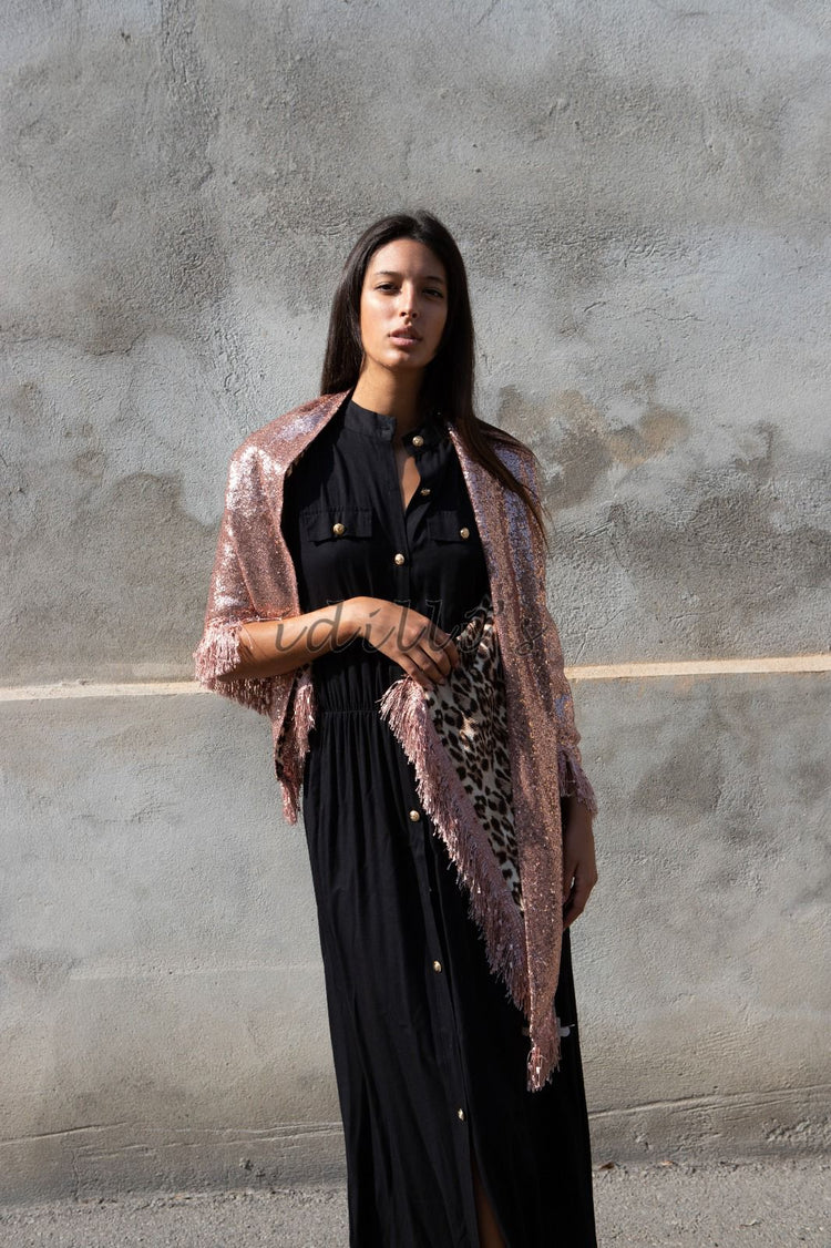 KATHERINA LORETTA - BRILLANTINI/LEOPARDATA - ROSA