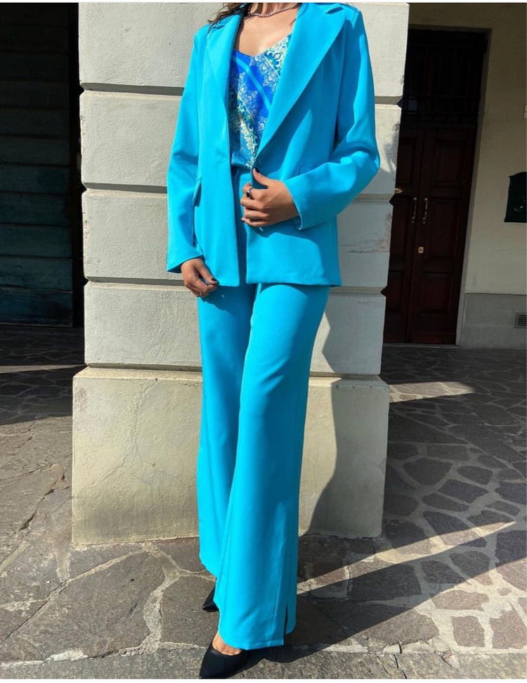 PANTALONE - MULAN - TURCHESE