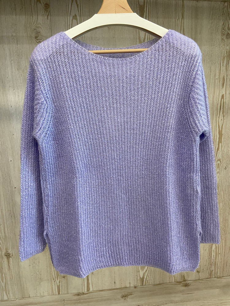 MAGLIONE HAPPY - LILLA