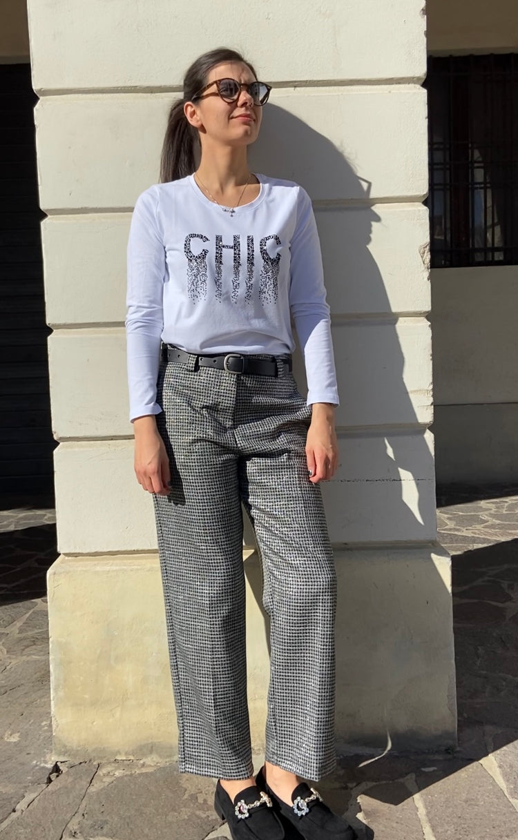 MOTEL - PANTALONE SOFT - GRIGIO