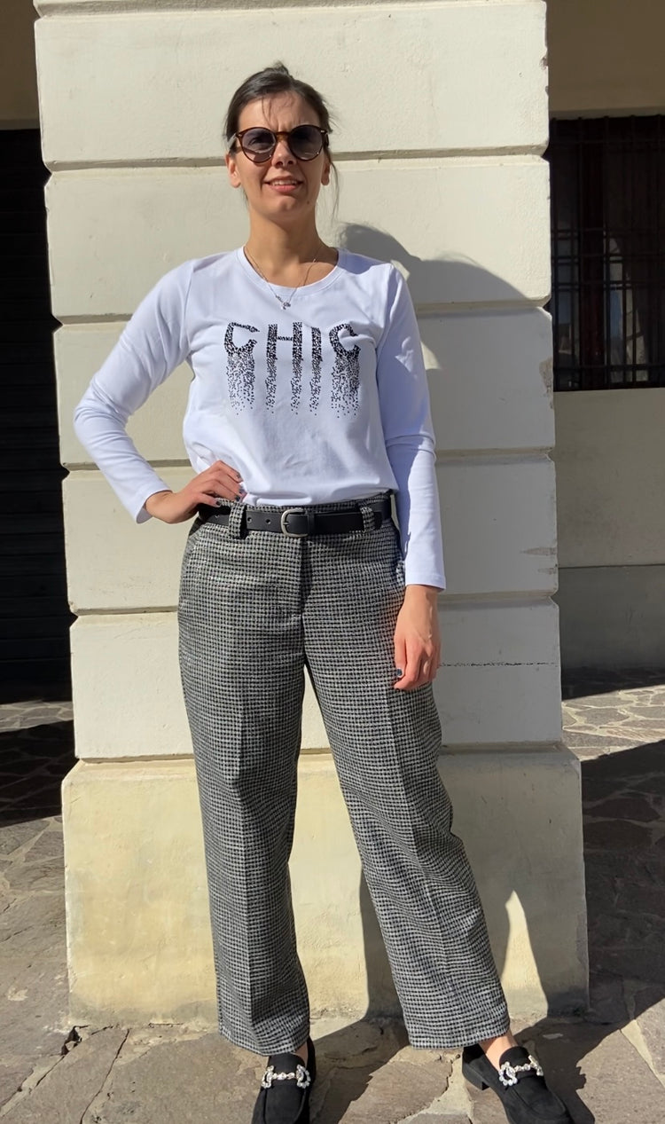 MOTEL - PANTALONE SOFT - GRIGIO