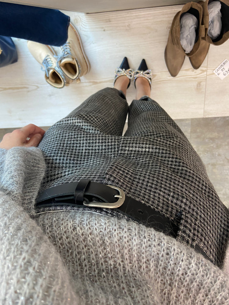 MOTEL - PANTALONE SOFT - GRIGIO