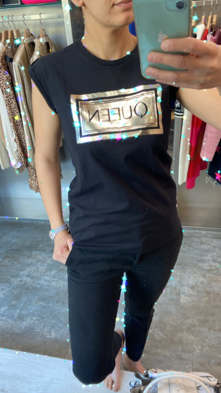 PANTALONE BASIC - NERO