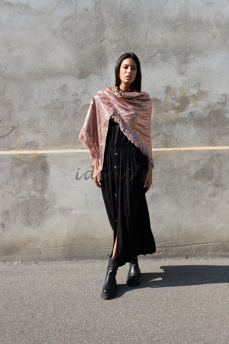 KATHERINA LORETTA - BRILLANTINI/LEOPARDATA - ROSA