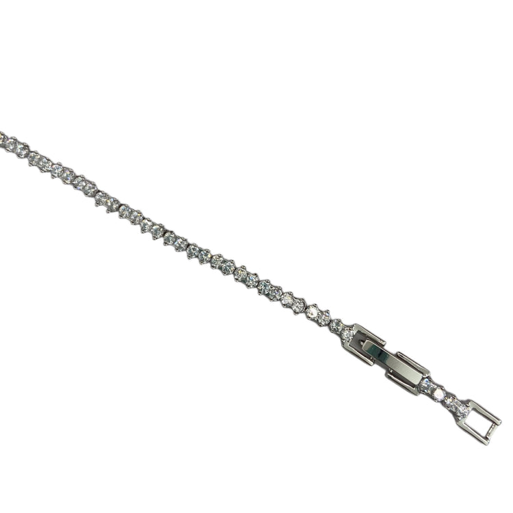 BRACCIALE - TENNIS BASICO MEDIO - ARGENTO