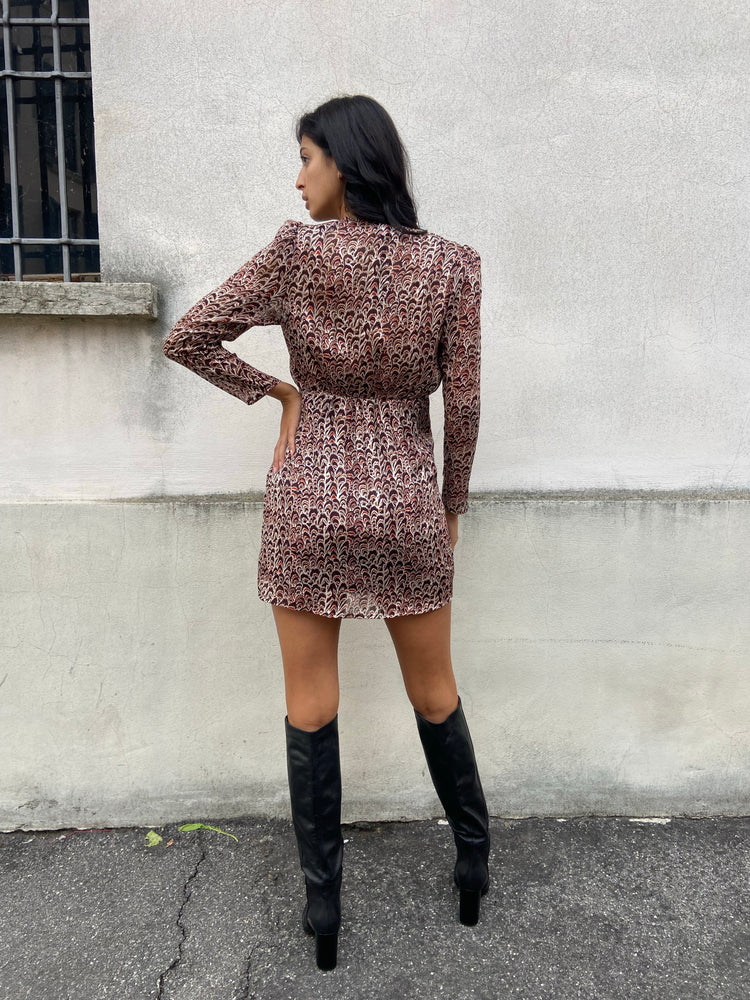ANNA ROCK - ABITO CON CINTURA FINTA