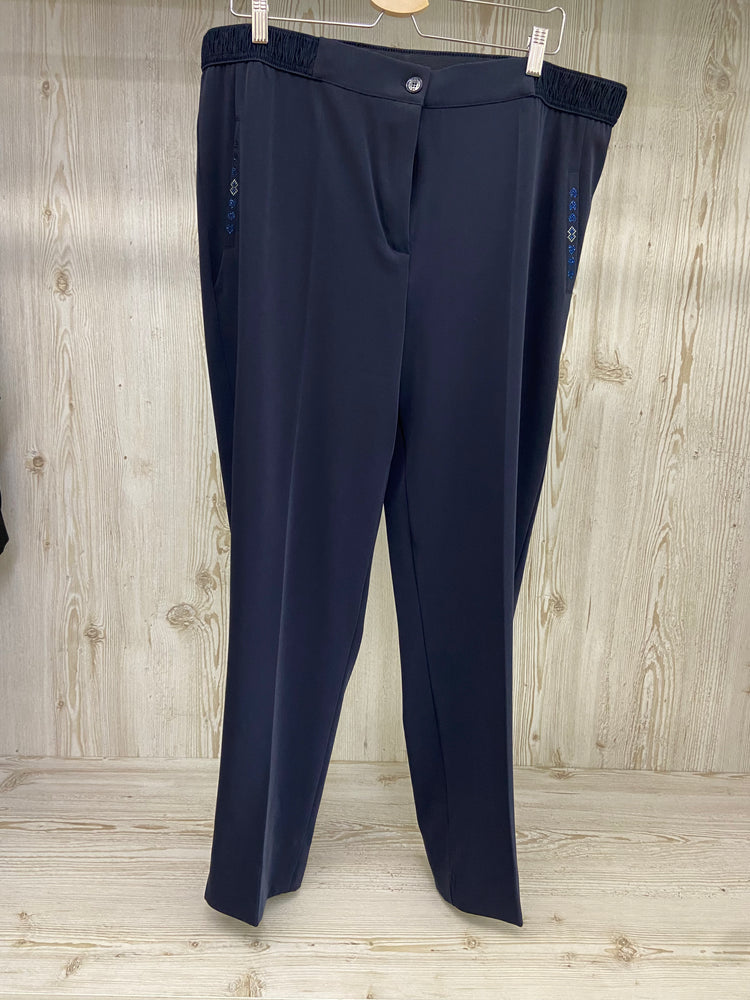 PANTALONE - BLU - CALIBRATO tg 53