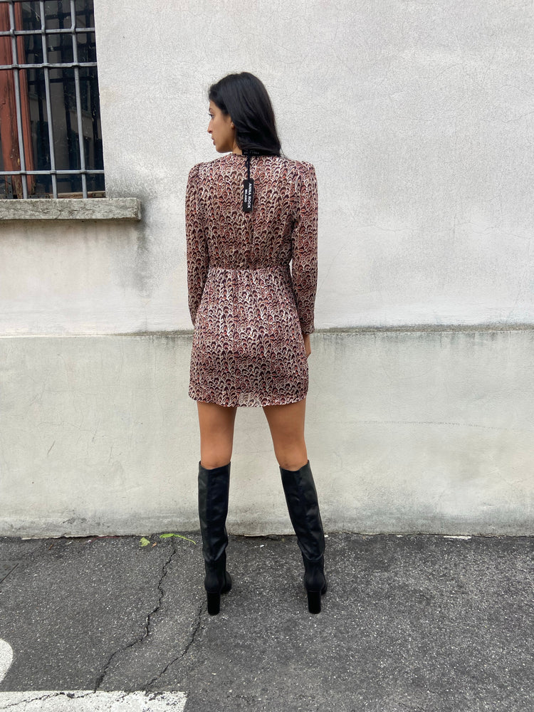 ANNA ROCK - ABITO CON CINTURA FINTA