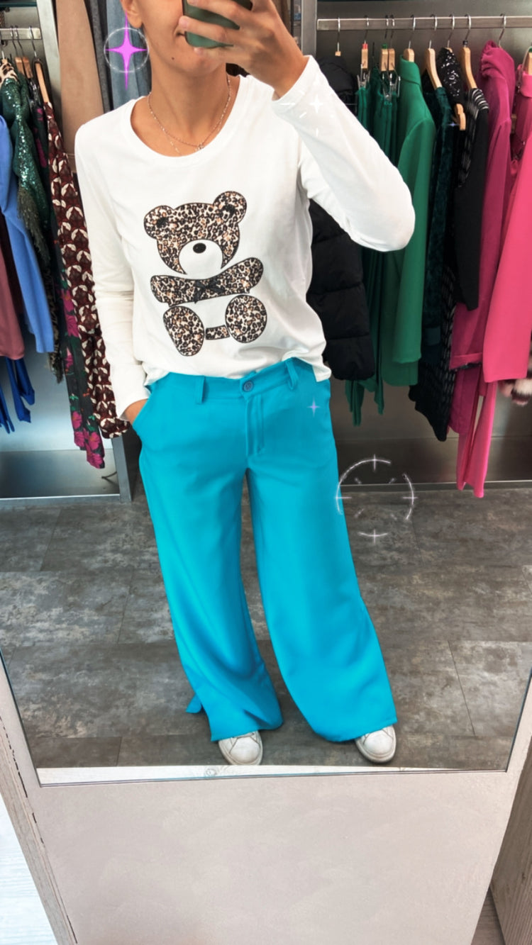 PANTALONE - MULAN - TURCHESE