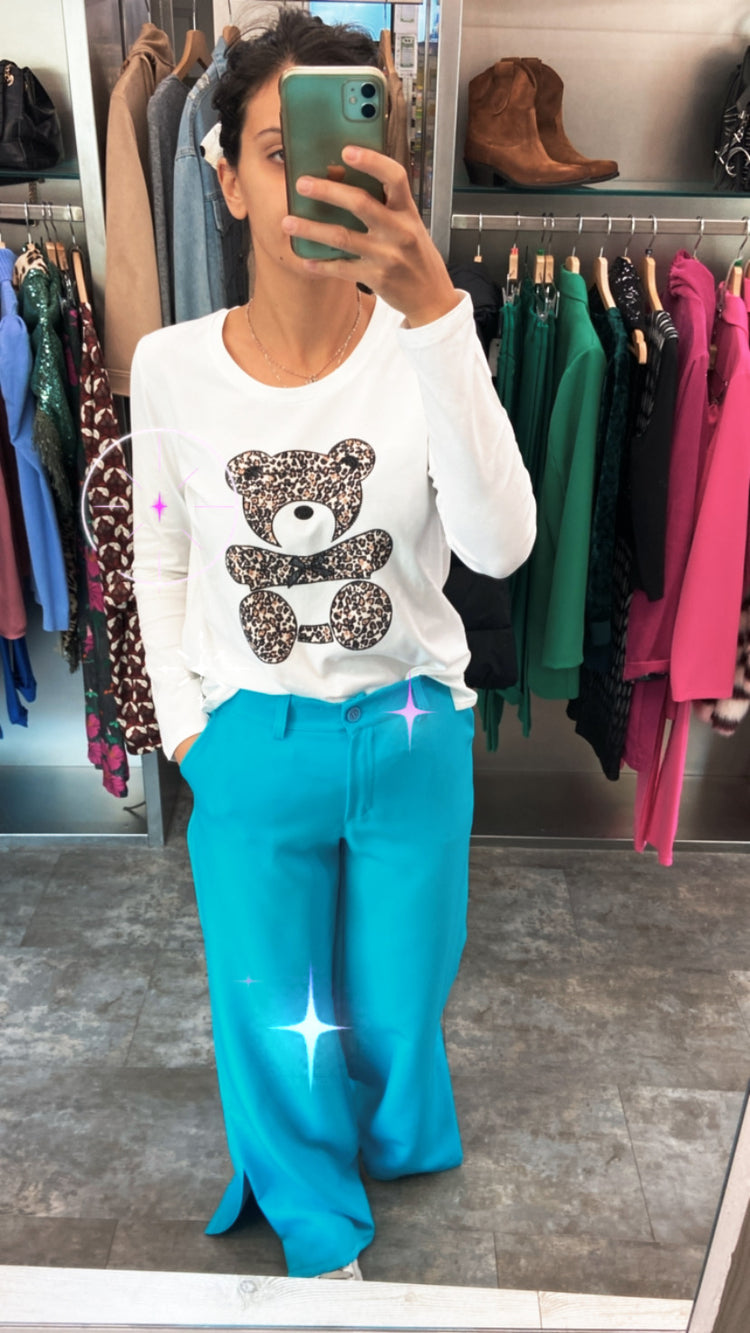 PANTALONE - MULAN - TURCHESE