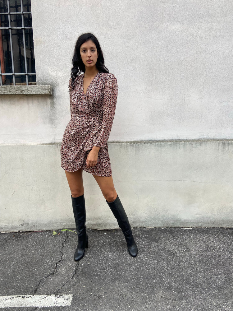 ANNA ROCK - ABITO CON CINTURA FINTA