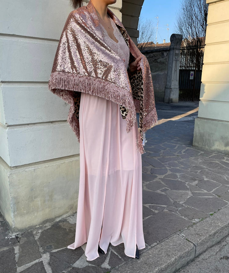 RINASCIMENTO - ABITO - ROSA CON PIZZO