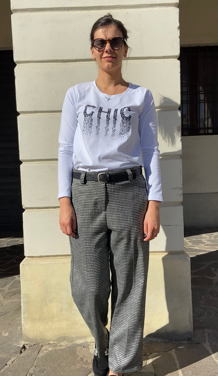 MOTEL - PANTALONE SOFT - GRIGIO