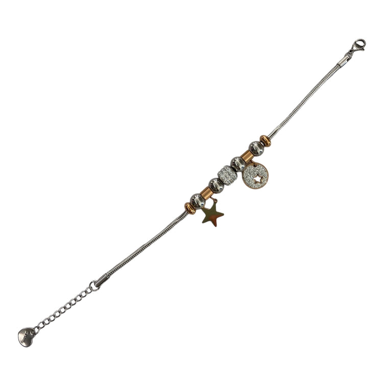 BRACCIALE - TENNIS CON CIONDOLO - CERCHIO