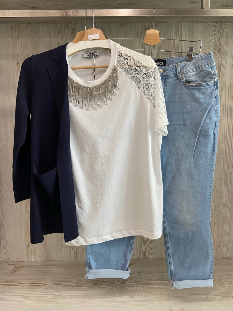 JEANS - PIE - LAVAG. CHIARO