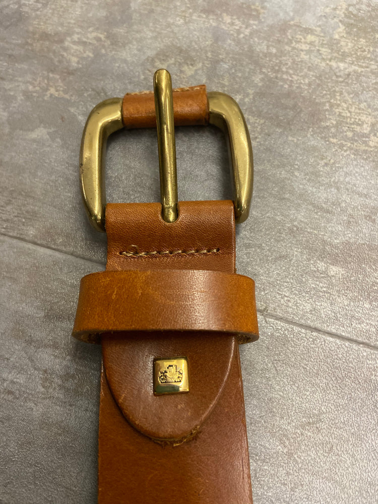 CINTURA LISCIA IN PELLE