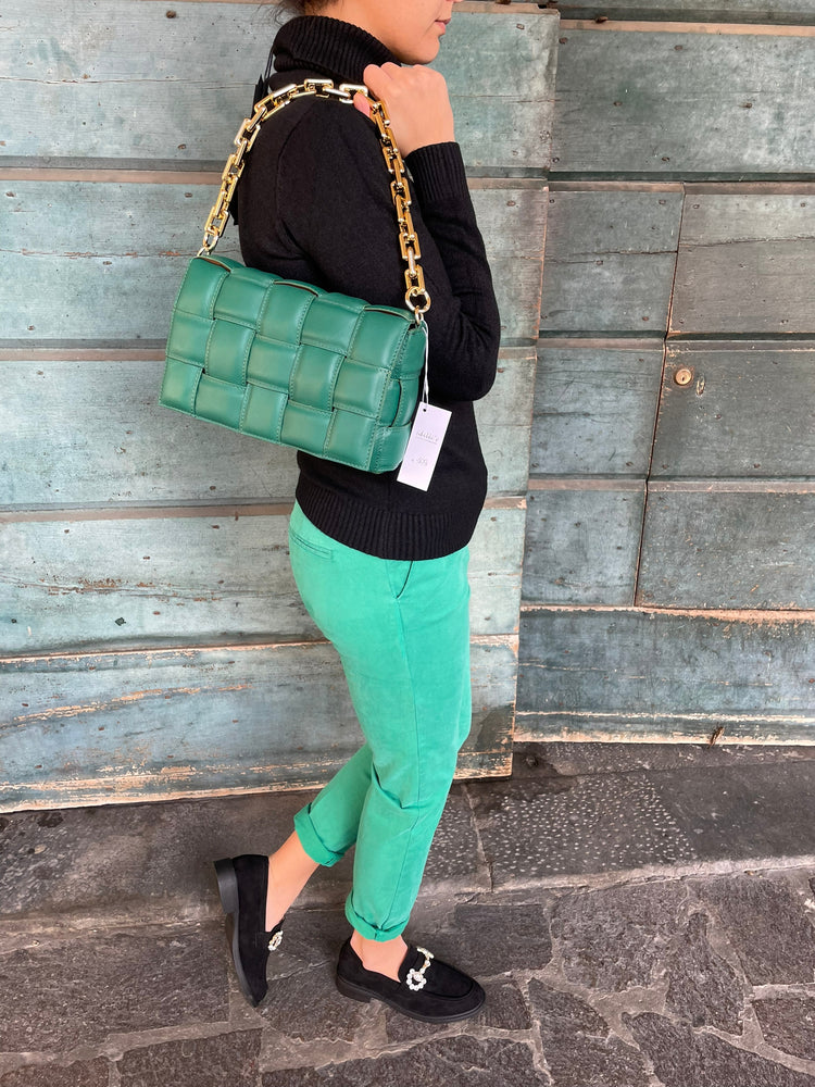 PANTALONE BASIC - VERDE SMERALDO