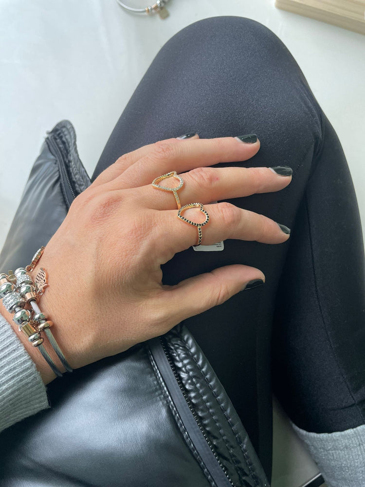 ANELLINO - CUORE - ORO