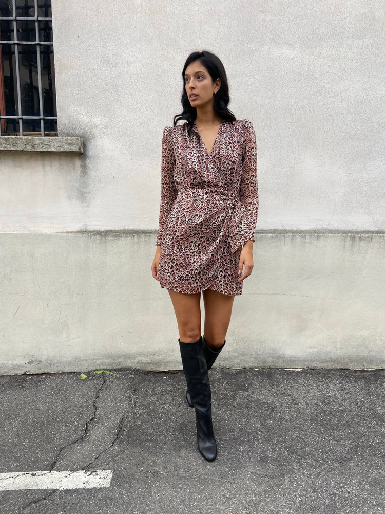 ANNA ROCK - ABITO CON CINTURA FINTA