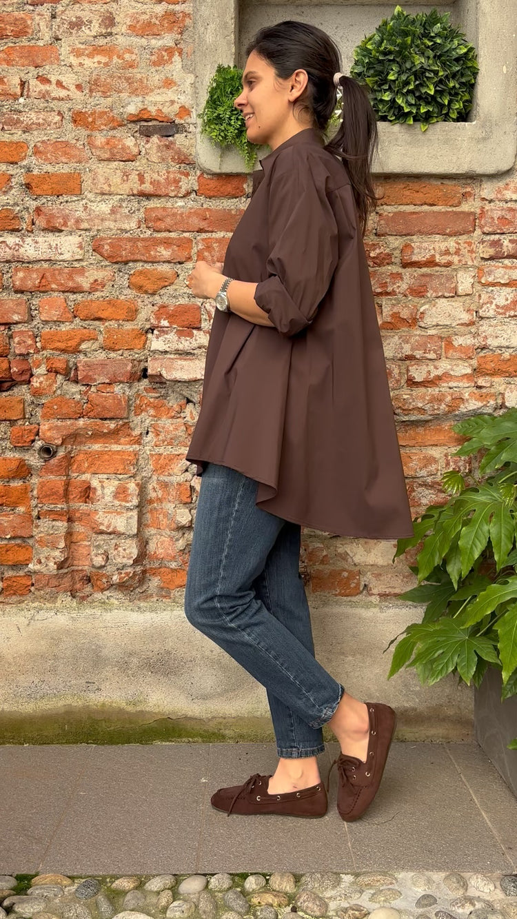 Carmen - Camicione / Abito - Choco