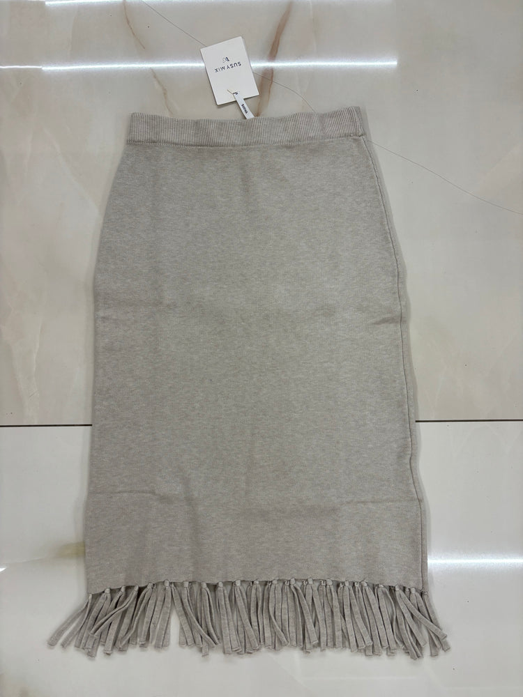 SUSY MIX - GONNA IN MAGLIA - BEIGE