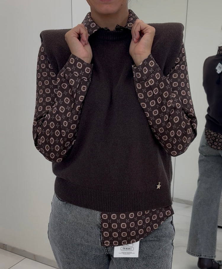 SOUVENIR - GILET - CHOCO